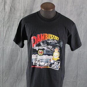 Vintage Graphic T-shirt - Dambusters RAF 617 Squadron 50th Anniversary - Men's M